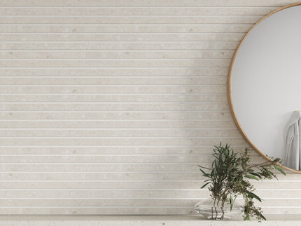 Novo Hydro - White & Ceppo Beige (Per 1,66m²)