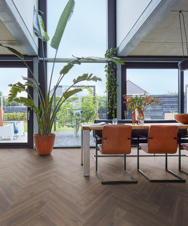 Bayside eiken donker gerookt