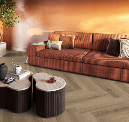 YUP XL Greenford Light Brown (Klik & Plak)