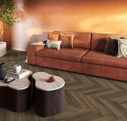 YUP Paddington Warm Brown (Klik & Plak)