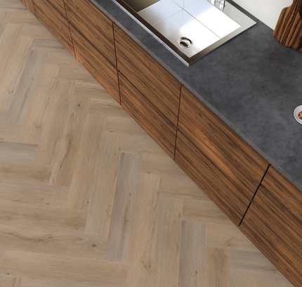 YUP Leyton Natural Oak (Klik & Plak)