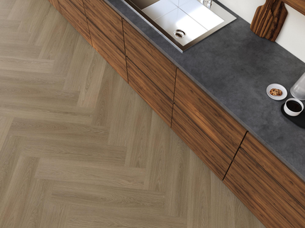 YUP XL Brentford Dark Oak (Klik & Plak)