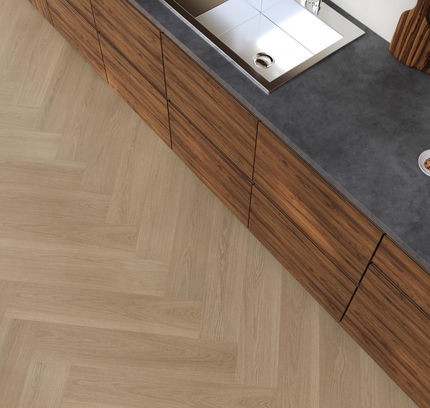 YUP XL Brentford Warm Oak (Klik & Plak)