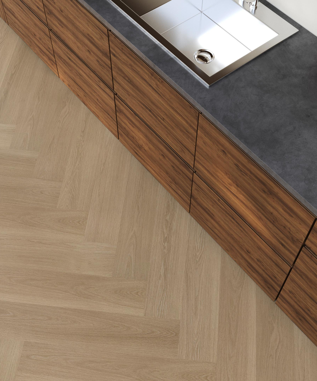 YUP XL Brentford Warm Oak (Klik & Plak)