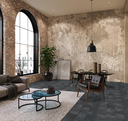 Madison Square Aqua donkergrijs 6404